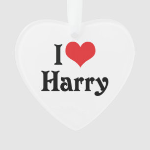 I Love Harry Ornament
