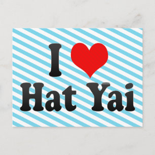 I Love Hat Yai, Thailand Postcard