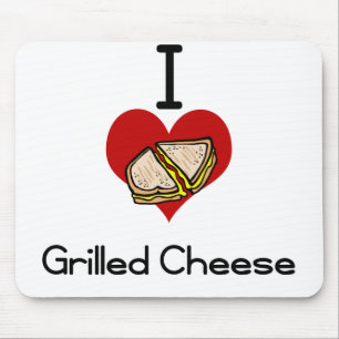 I love-hate grilled cheese mouse mat