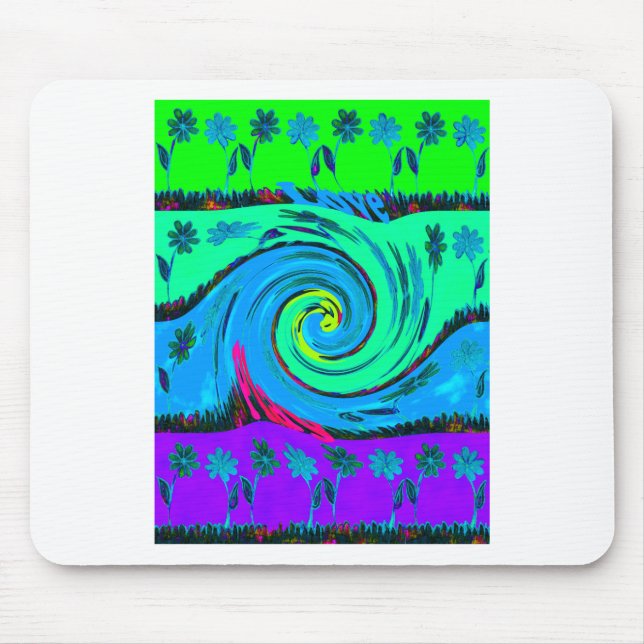 I Love Hawai.png Mouse Mat (Front)