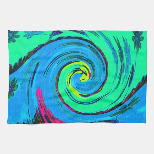 I Love Hawai.png Tea Towel (Horizontal)