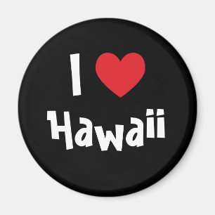 I Love Hawaii Magnet