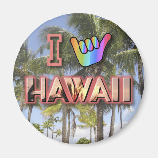 I Love Hawaii Magnet