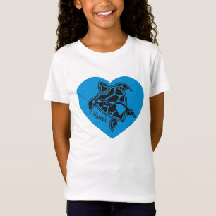 I Love Hawaii Shirt - Hawaii Islands Turtle