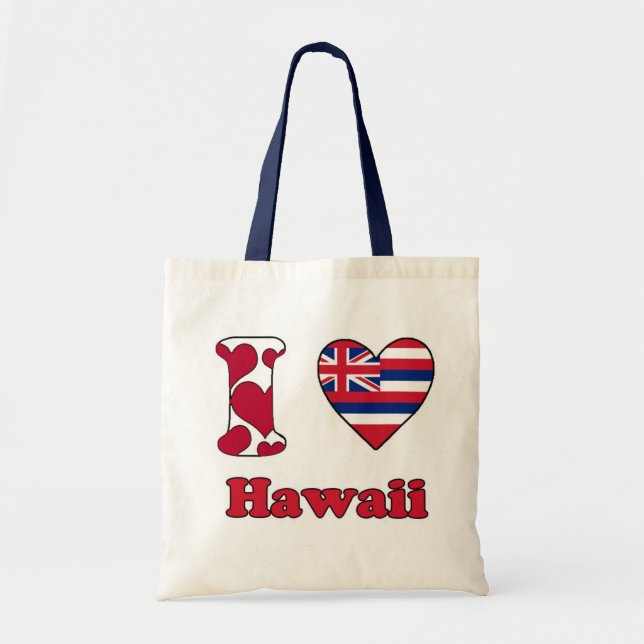 I love Hawaii Tote Bag (Front)