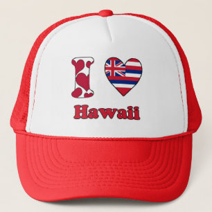 I love Hawaii Trucker Hat