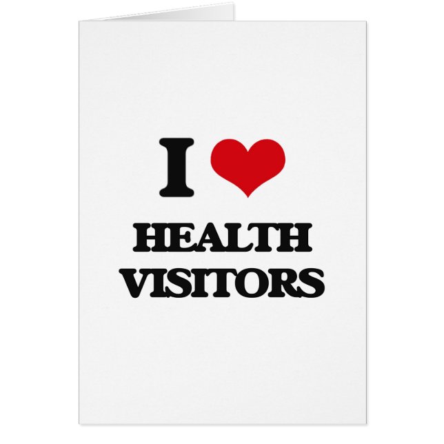 I love Health Visitors (Front)