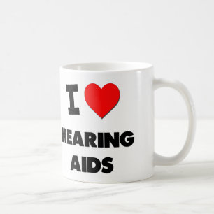 I Love Hearing Aids Coffee Mug
