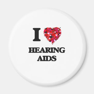 I Love Hearing Aids Magnet