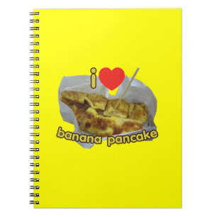 I Love (Heart) Banana Pancake ... Thai Street Food Notebook