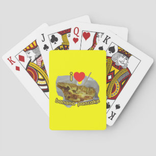 I Love (Heart) Banana Pancake ... Thai Street Food Playing Cards