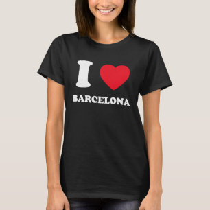 I Love Heart Barcelona T-Shirt