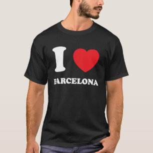 I Love Heart Barcelona T-Shirt