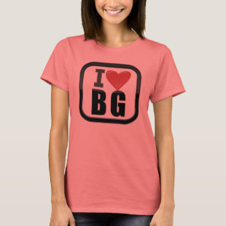 I LOVE/HEART BG  RINGER TEE