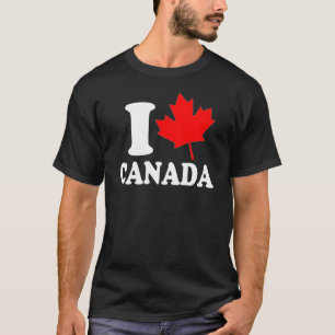 I Love Heart Canada T-Shirt
