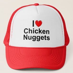 I Love (Heart) Chicken Nuggets Trucker Hat