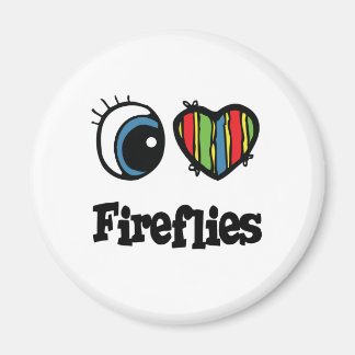 I Love (Heart) Fireflies Magnet