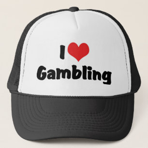 I Love Heart Gambling - Las Vegas Casino Lover Trucker Hat
