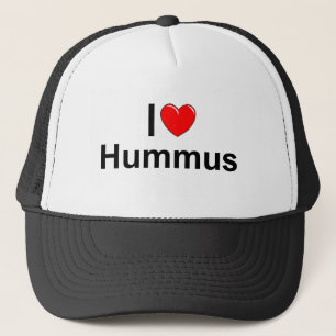 I Love (Heart) Hummus Trucker Hat