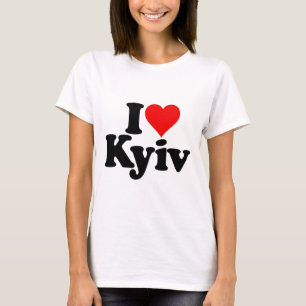 I Love Heart Kyiv Kiev Ukraine Ukr T-Shirt