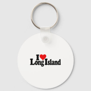 I Love Heart Long Island _1  Key Ring