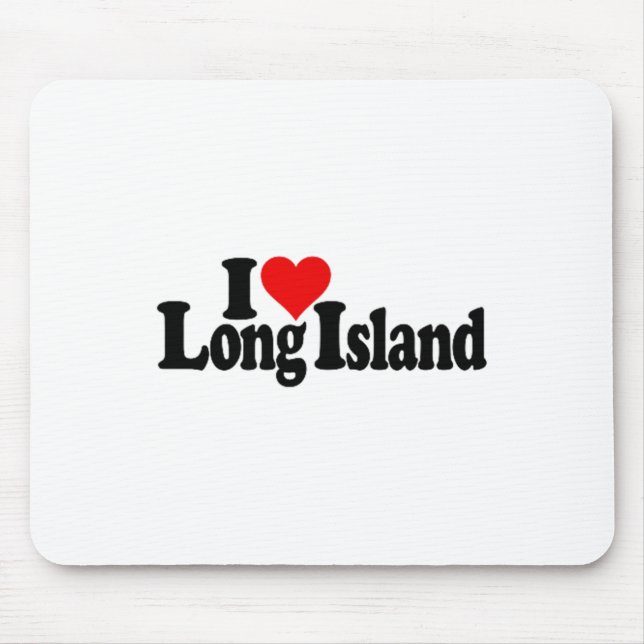 I Love Heart Long Island _1  Mouse Mat (Front)