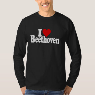 I LOVE HEART LUDWIG VAN BEETHOVEN T-Shirt