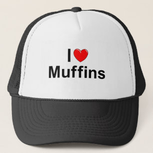 I Love (Heart) Muffins Trucker Hat
