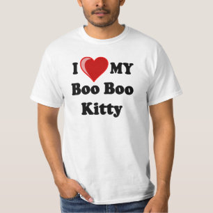 I Love (Heart) My Boo Boo Kitty Cat T-Shirt