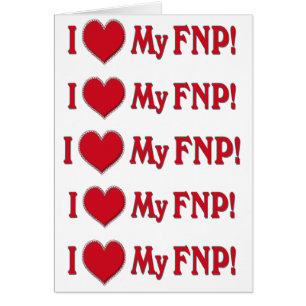 I LOVE (HEART) MY FNP - FAMILY NURSE PRACTITIONER