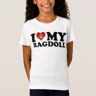 I Love (Heart) My Ragdoll T-Shirt