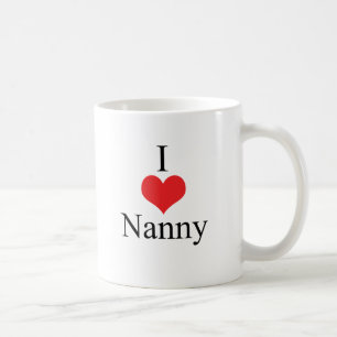 I Love (Heart) Nanny Coffee Mug