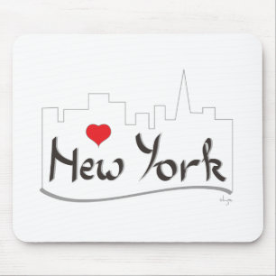 I love (heart) New York, New York Mouse Mat