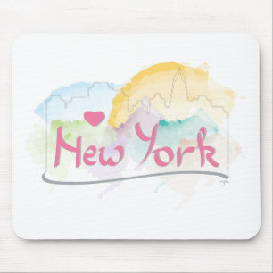 I love (heart) New York, New York Mouse Mat
