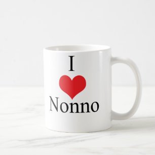 I Love (Heart) Nonno Coffee Mug