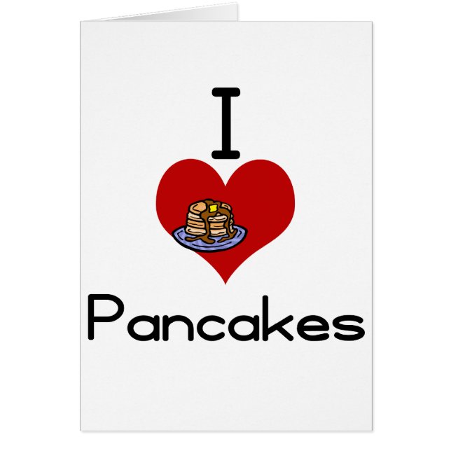 I love-heart pancakes (Front)
