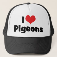 I Love Heart Pigeons - Bird Lover