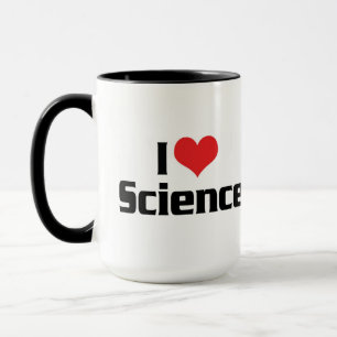 I Love Heart Science Mug