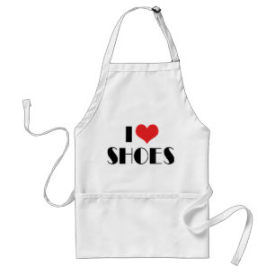 I Love Heart Shoes - Fashion Shoe Lover Standard Apron