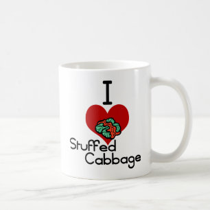 I love-heart Stuffed Cabbage Coffee Mug
