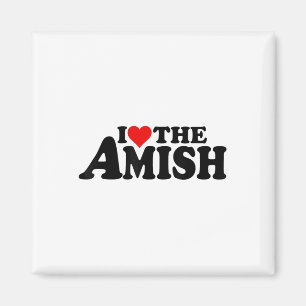 I Love Heart The Amish _1 Magnet