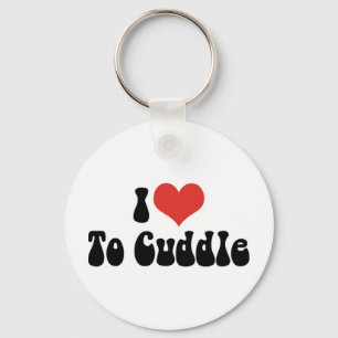 I love Heart To Cuddle Key Ring