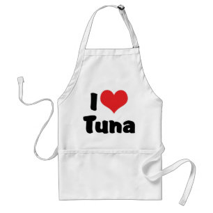 I Love Heart Tuna Standard Apron