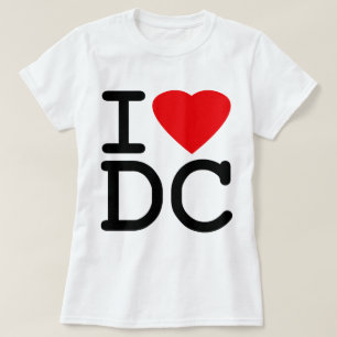 I Love Heart Washington D.C. District of Columbia T-Shirt