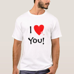 I Love (Heart) You Will You Marry Me Proposal T-Shirt