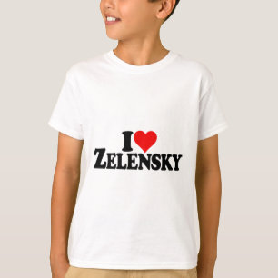 I Love Heart Zelensky Volodymyr Ukraine Ukr 1 T-Shirt