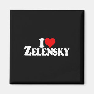 I Love Heart Zelensky Volodymyr Ukraine Ukr 2 Magnet
