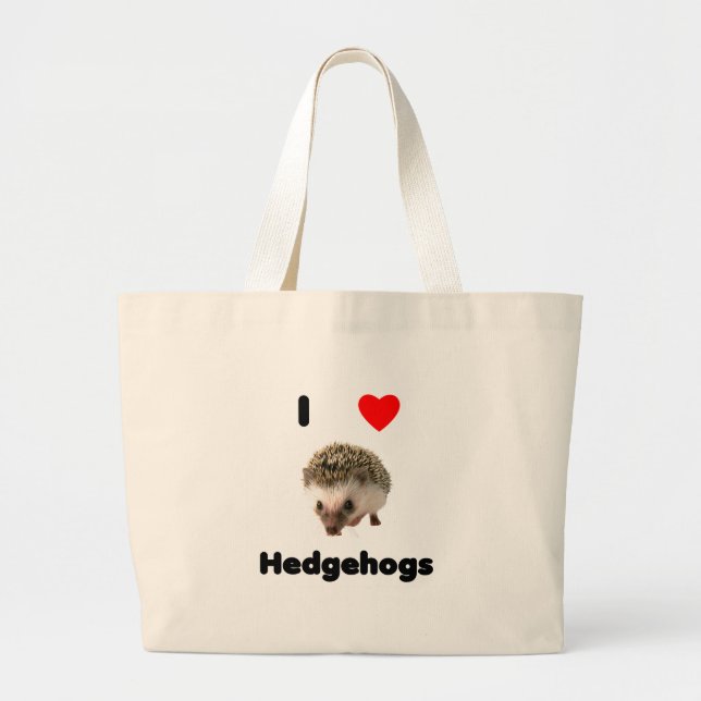 I love hedgehogs Bag (Front)