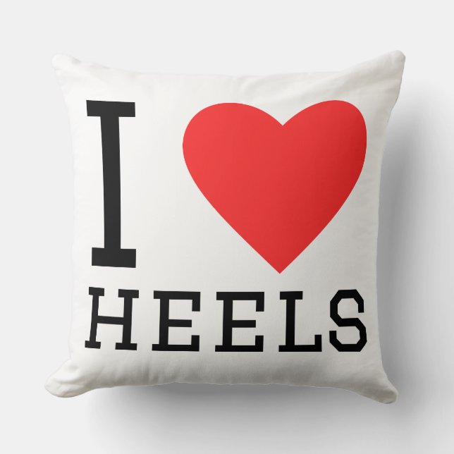 I love heels  cushion (Front)