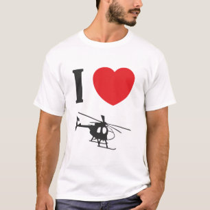 I Love Helicopters Tee